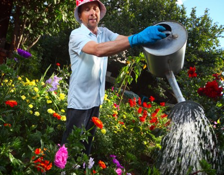Online payment methods for landscaping services including card and PayPal