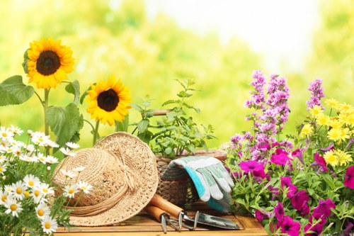 Emergency readiness and site safety measures for landscaping activity